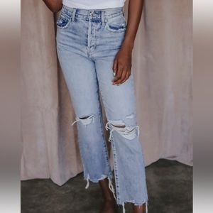 Pistols | High-Waited Ripped Jeans | Size 27